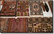 Carpets from the workshop in Dusheti. Photo by Svend Waage
