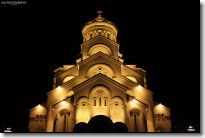 Sameba-the Holy Trinity Cathedral of Tbilisi. Photo by Goksan Akan