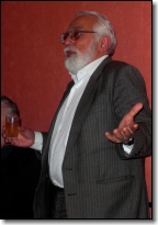 Tamada - the chief of the Georgian table. Photo by Svend Waage.