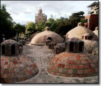 The sulfur baths in old Tbilisi. Photo by Svend Waage